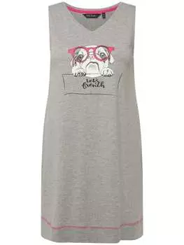 Ночное белье Ulla Popken, цвет hellgrau mlange