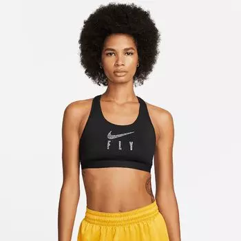 Ночное и нижнее белье Dri-FIT Swoosh Fly Bra Nike, цвет Schwarz
