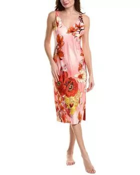 Ночное платье N Natori Winter Peony, оранжевый