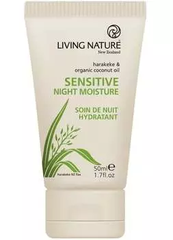 Ночной крем для чувствительной кожи с маслом мануки, 50 мл Living Nature