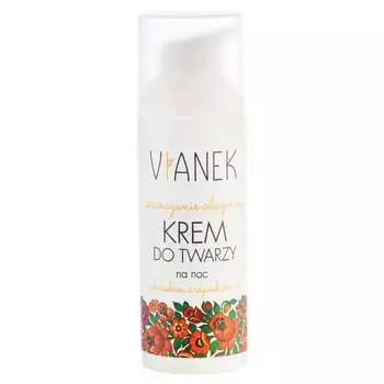 Ночной крем для лица, 50 мл Vianek, Nourishing Series