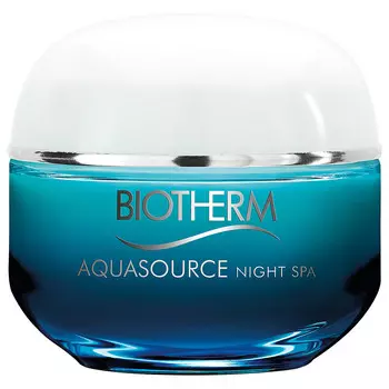Ночной крем для лица - маска aquasource night spa Biotherm, 50 мл