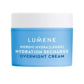 Ночной крем для лица nordic hydra [lhde] hydration recharge overnight cream Lumene, 50 мл