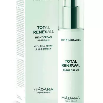 Ночной крем для лица против морщин Advanced, 50 мл Madara Time miracle