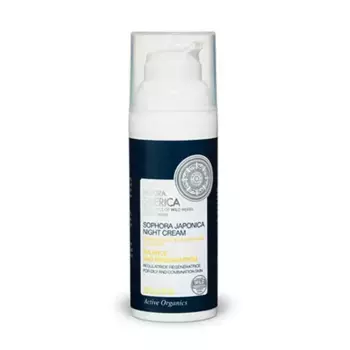 Ночной крем для жирной кожи Sophora Japonica Crema De Noche Natura Siberica, 50 ml