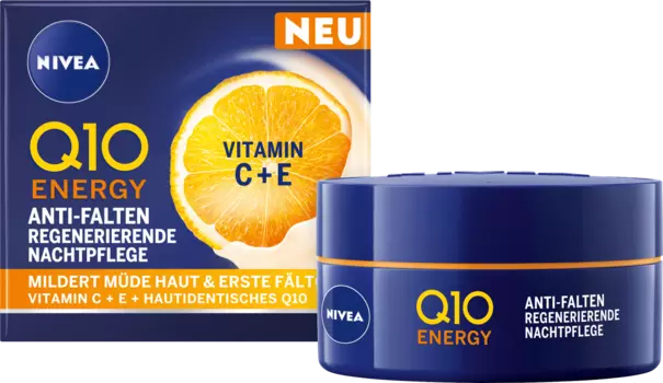 Ночной крем против морщин Q10 Energy 50мл NIVEA