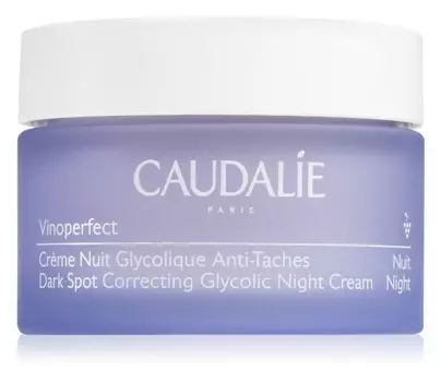 Ночной крем против обесцвечивания кожи Caudalie Vinoperfect