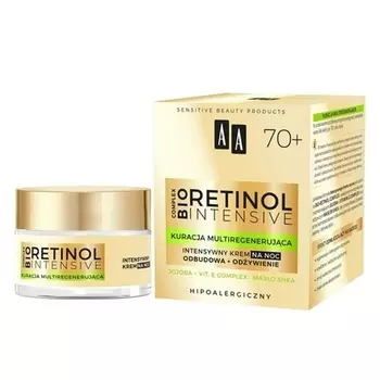 Ночной крем Retinol Intensive 70+ для восстановления и питания Assorted