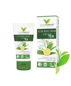 Ночной крем с зеленым чаем, 50 мл Cosnature