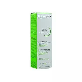 Ночной пилинг для лица Bioderma Sebium, 40 мл