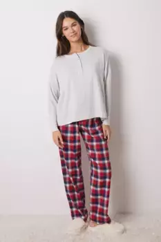 Ночной топ MIX AND MATCH PERFECT MATCH women'secret, серый