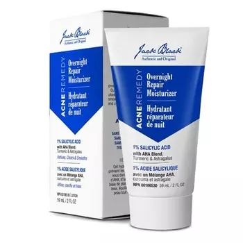 Ночной восстанавливающий увлажняющий крем, 59 мл, Jack Black