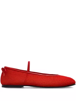 Nodaleto кожаные балетки, красный