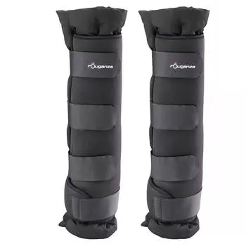 Ногавки денниковые Fouganza для лошади, черный