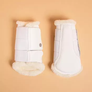 Ногавки Fouganza меховые, черный