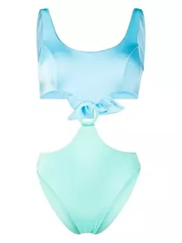 Noire Swimwear купальник в стиле колор-блок, синий