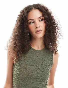 Noisy May – Текстурная майка цвета хаки