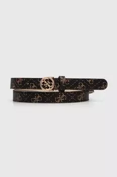 НОЭЛЬ ремень Guess, коричневый