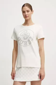 НОЭМИ Футболка Guess, бежевый