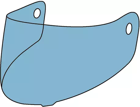 Защитное стекло Nolan N33/Evo, синие