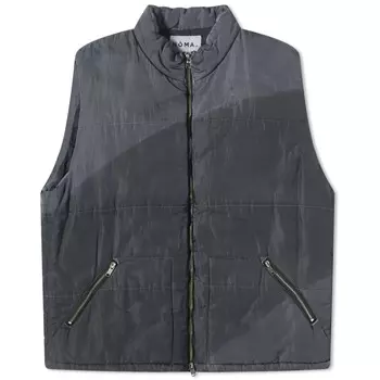 Noma t.d. Окрашенный вручную Жилет, черный