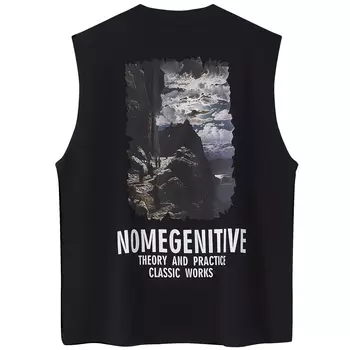 NOME Жилет унисекс, Черный