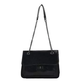 NOMK НОМК Женская сумка через плечо, Черный