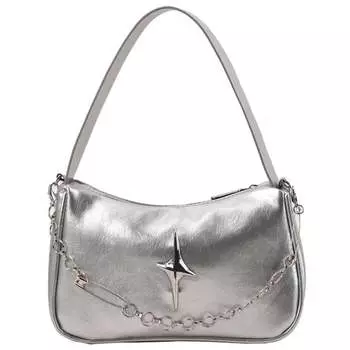 NOMK НОМК Женская сумка через плечо, Черный