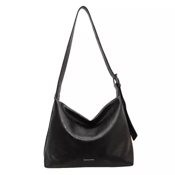 NOMK НОМК Женская сумка через плечо, Черный