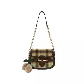 NOMK НОМК Женская сумка через плечо, Кофе + День святого Валентина ограничено