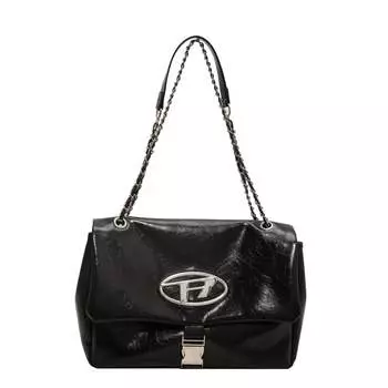 NOMK НОМК Женская сумка через плечо, Серебро