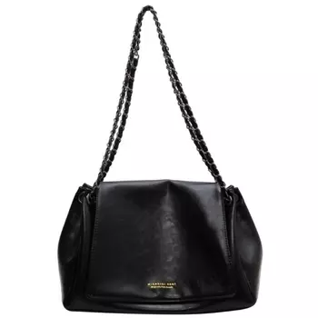 NOMK НОМК Женская сумка через плечо, Темно коричневый