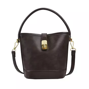 NOMK НОМК Женская сумка через плечо, Темный Хаки