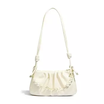 NOMK НОМК Женская сумочка, Желтый жемчуг