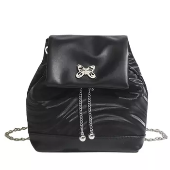 NOMK НОМК Женский рюкзак, Черный