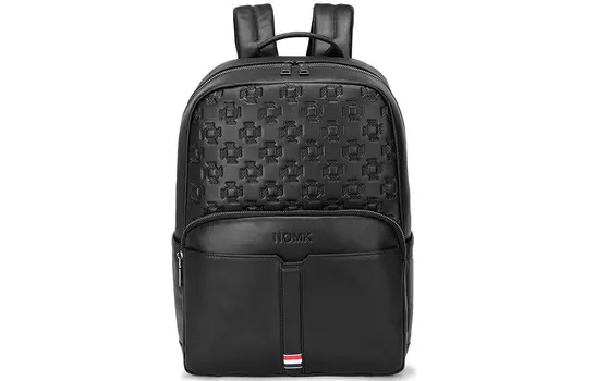 NOMK Рюкзак унисекс НОМК, Черный + кошелек