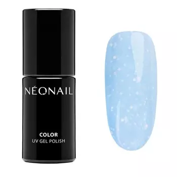 Nonail Neonail УФ-лак для ногтей 7,2 мл Синий Blue-Ming Glitter Gel Nails Nail Design Shellac