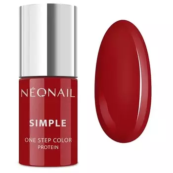 NONAIL Red Xpress UV лак для ногтей 3в1 Simple One Step Color Protein Spicy 8058-7 7.2 мл
