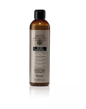 Nook Magic ArganOil Secret Shampoo увлажняющий шампунь для волос с кератином и маслом макадамии 250 мл