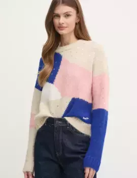 NORA свитер из смесовой шерсти Pepe Jeans, бежевый