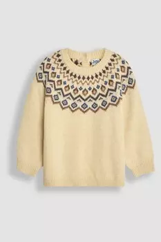 Нордик джампер Jojo Maman Bb, экрю