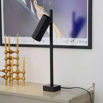 Nordlux ALANIS Настольная лампа GU10 черный с выключателем 8x8x49,5см