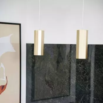 Nordlux Alanis подвесной светильник из латуни, золото