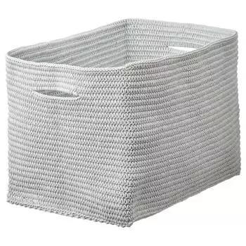 NORDRANA НОРДРАНА Корзина, серая, 35x26x26 см IKEA