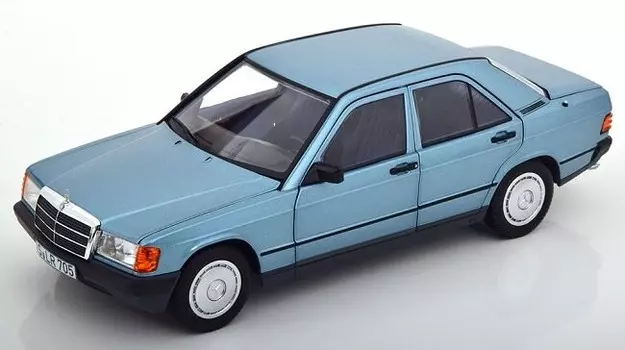 Norev Mercedes Benz 190E W201 1984 Blue Met 1:18 183828