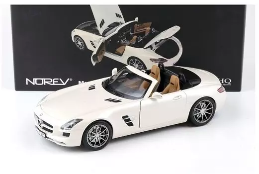 Norev Mercedes Benz Sls Amg Roadster Белый 2 1:18 183491