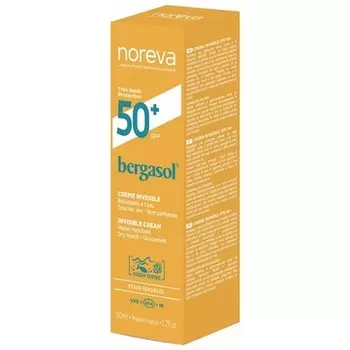 Noreva Bergasol Expert Cream Invisible Finish SPF 50+ 50 мл Markenlos
