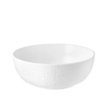 Nori-Home Белая миска для еды рельефная 20 см Seltmann Weiden, белый