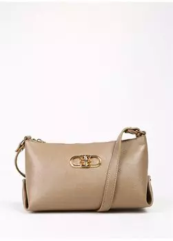 Норковая женская кожаная сумка через плечо 28X17x13 05PC23K116-FV Pierre Cardin