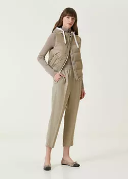 Норковые брюки Brunello Cucinelli